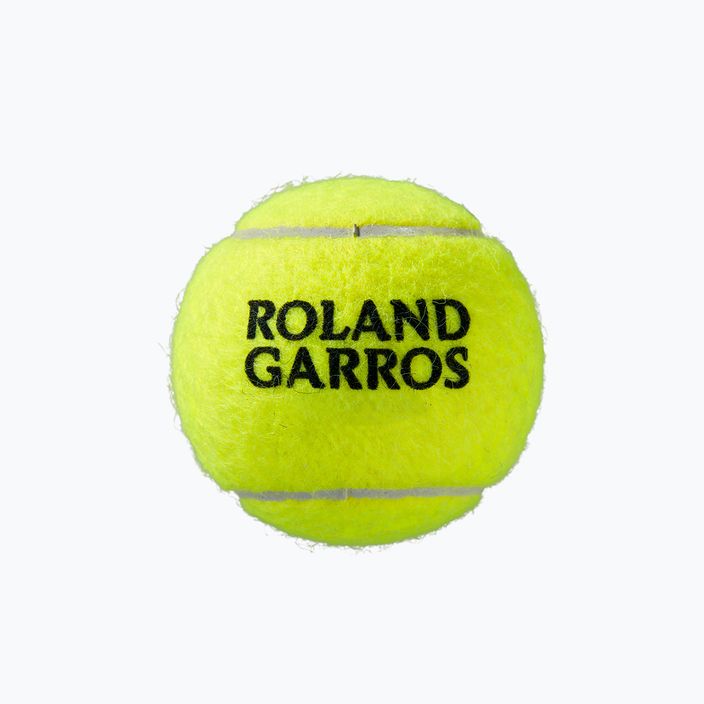 Piłki tenisowe Wilson Roland Garros All Ct 3 szt. yellow 3