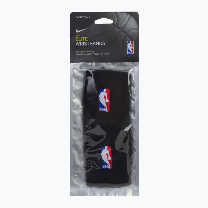 Frotki na nadgarstek Nike Wristbands NBA 2 szt. black
