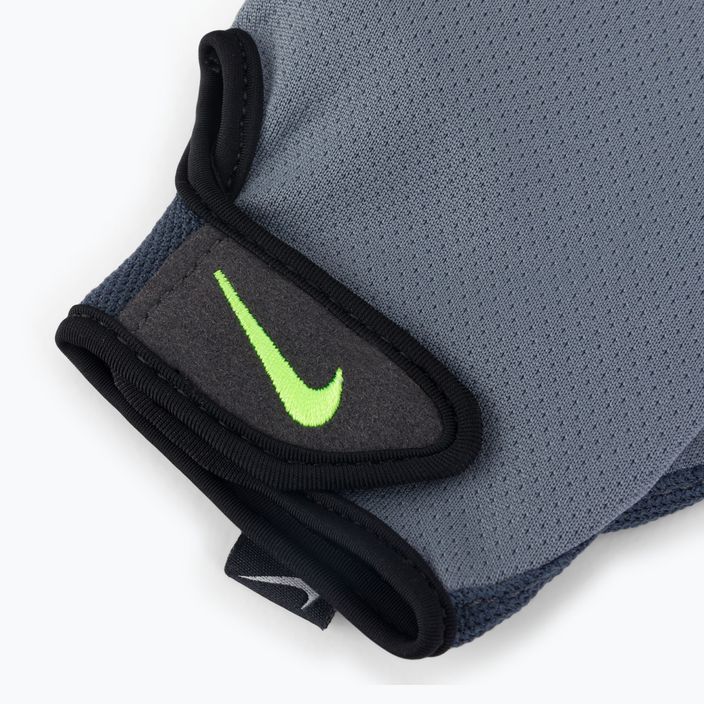 Rękawiczki treningowe męskie Nike Essential cool grey/anthracite/volt 4