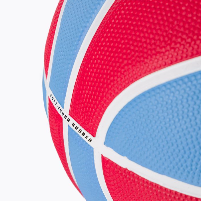 Piłka do koszykówki Nike Dominate 8P blue/red rozmiar 7 4