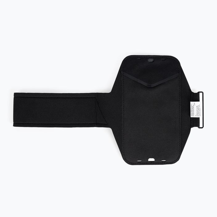 Opaska na telefon do biegania Nike Lean Arm Band Plus black/silver 3
