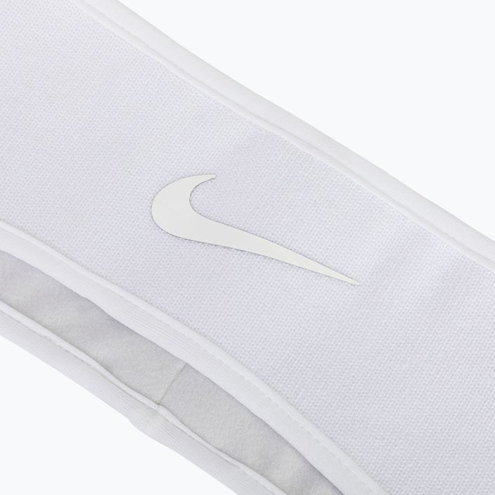 Opaska na głowę Nike Knit white/vast grey/white 3