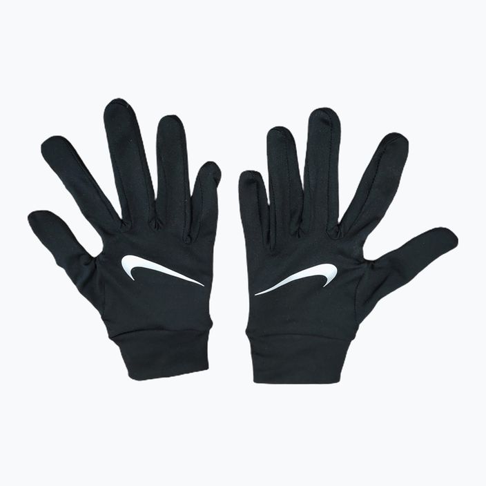 Rękawiczki do biegania męskie Nike Accelerate RG black/black/silver 7