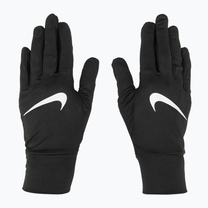 Rękawiczki do biegania damskie Nike Accelerate RG black/black/silver 3