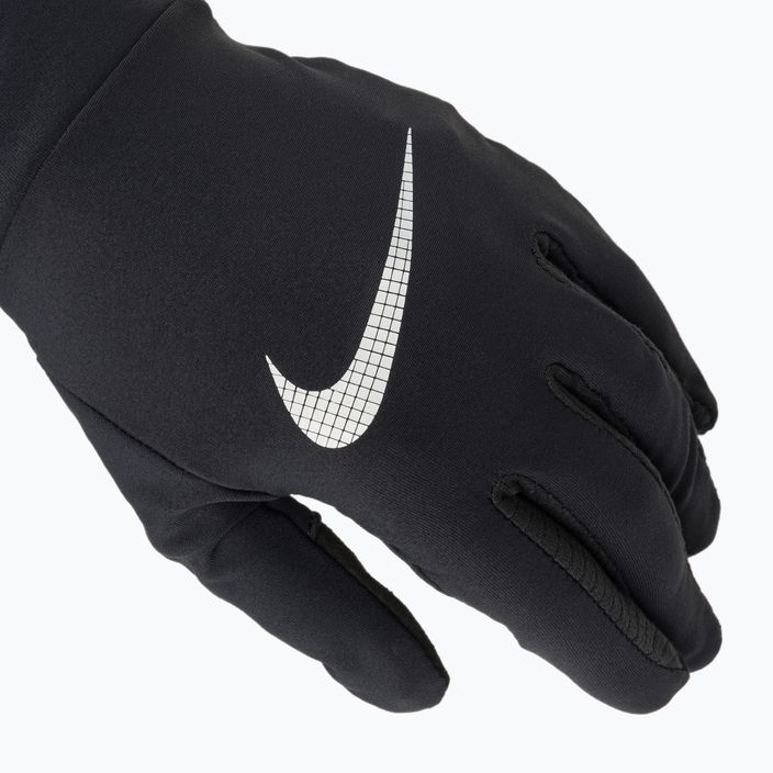 Zestaw czapka + rękawiczki męskie Nike Essential Running black/black/silver 5