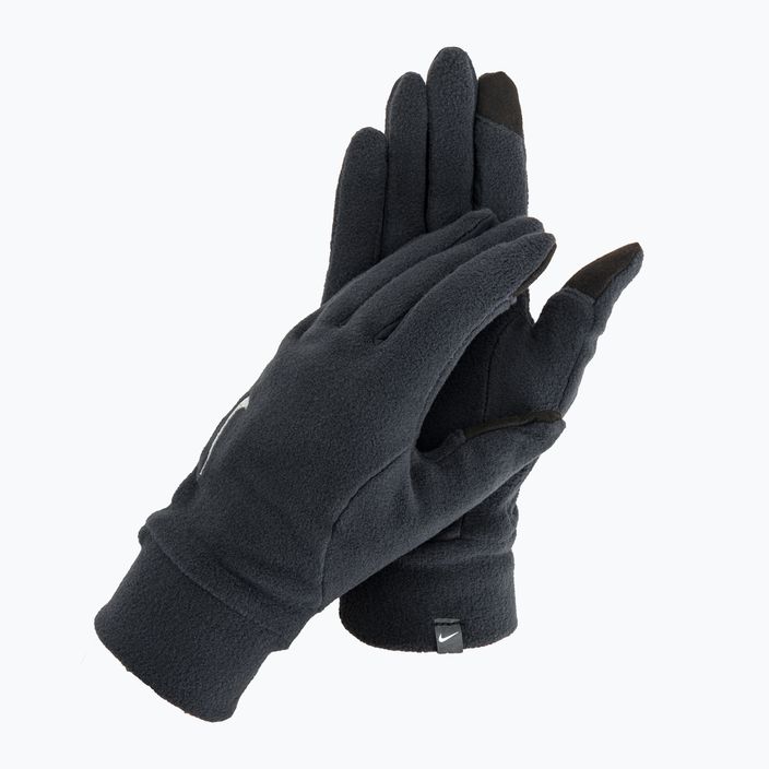 Zestaw czapka + rękawiczki męskie Nike Fleece black/black/silver 7