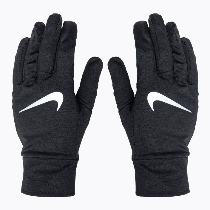 Rękawiczki do biegania męskie Nike Fleece RG black/silver 3