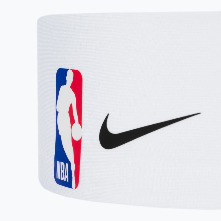 Opaska na głowę Nike Fury Headband 2.0 NBA white/black 2