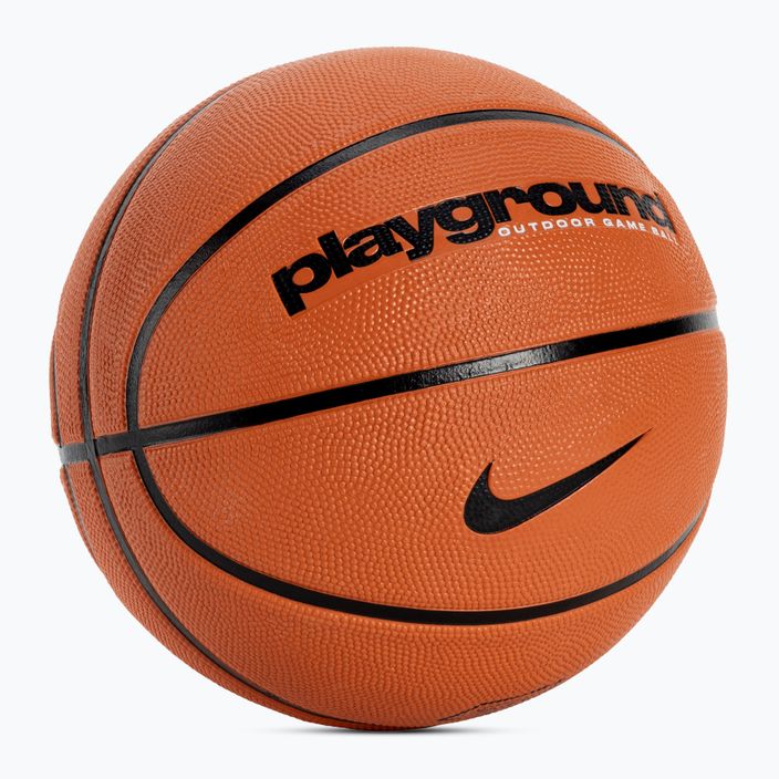 Piłka do koszykówki Nike Everyday Playground 8P Deflated amber/black rozmiar 6 2