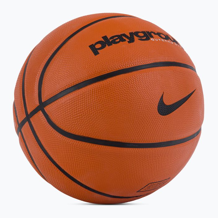 Piłka do koszykówki Nike Everyday Playground 8P Deflated amber/black rozmiar 7 2