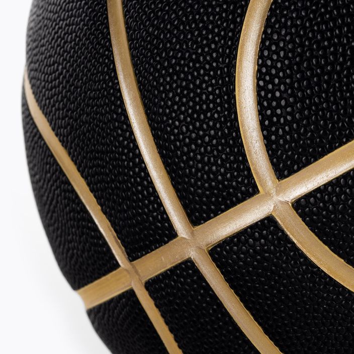 Piłka do koszykówki Nike Everyday All Court 8P Deflated black/metallic gold rozmiar 7 4