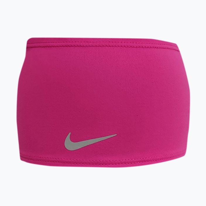 Opaska na głowę Nike Dri-Fit Swoosh Headband 2.0 active pink/silver 4