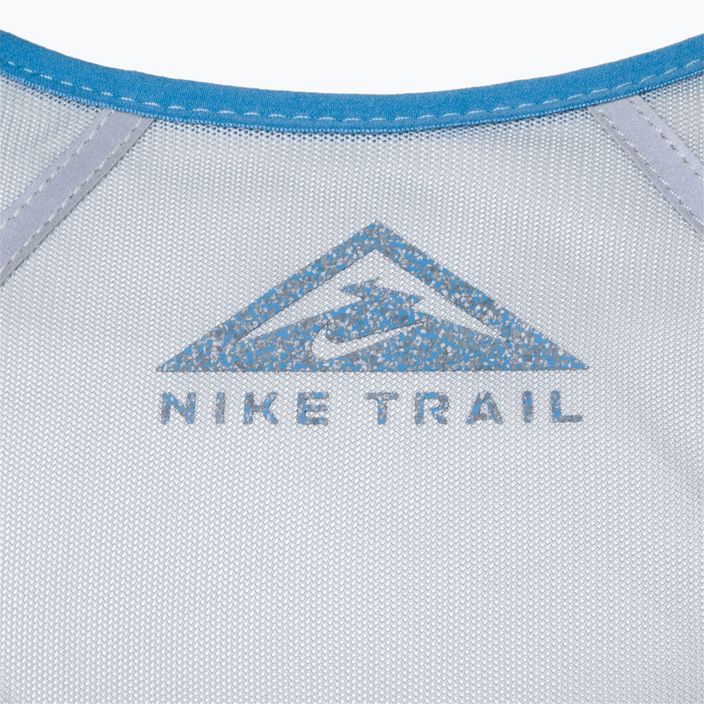 Kamizelka do biegania Nike Trail Vest 2.0 Printed wolf grey/canyon purple/mint/blue 4