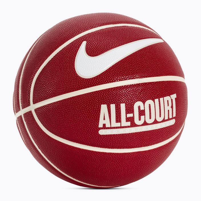 Piłka do koszykówki Nike Everyday All Court 8P Deflated gym red/phantom/white rozmiar 7 2