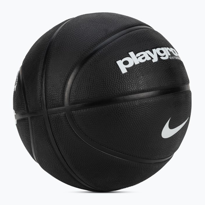 Piłka do koszykówki Nike Everyday Playground 8P Graphic Deflated black/white rozmiar 5 2