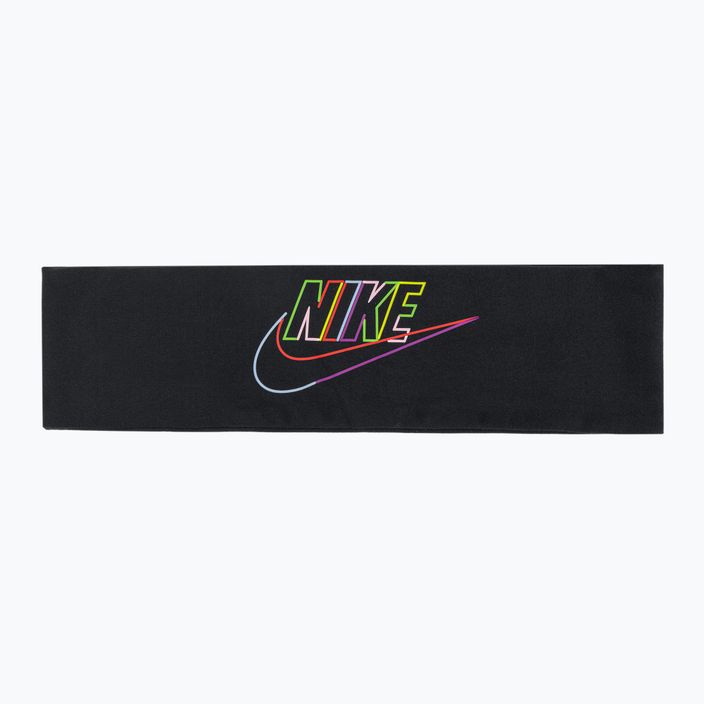 Opaska na głowę Nike Fury Headband Graphic black/picante/action grape/opti yellow 2