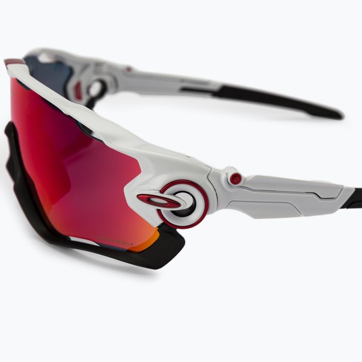 Okulary przeciwsłoneczne Oakley Jawbreaker polished white/prizm road 4