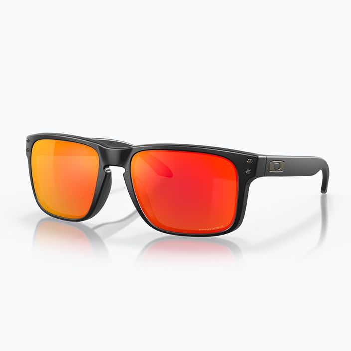 Okulary przeciwsłoneczne Oakley Holbrook matte black/prizm ruby 6