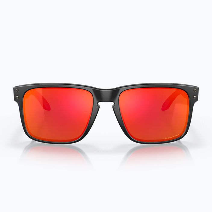 Okulary przeciwsłoneczne Oakley Holbrook matte black/prizm ruby 7