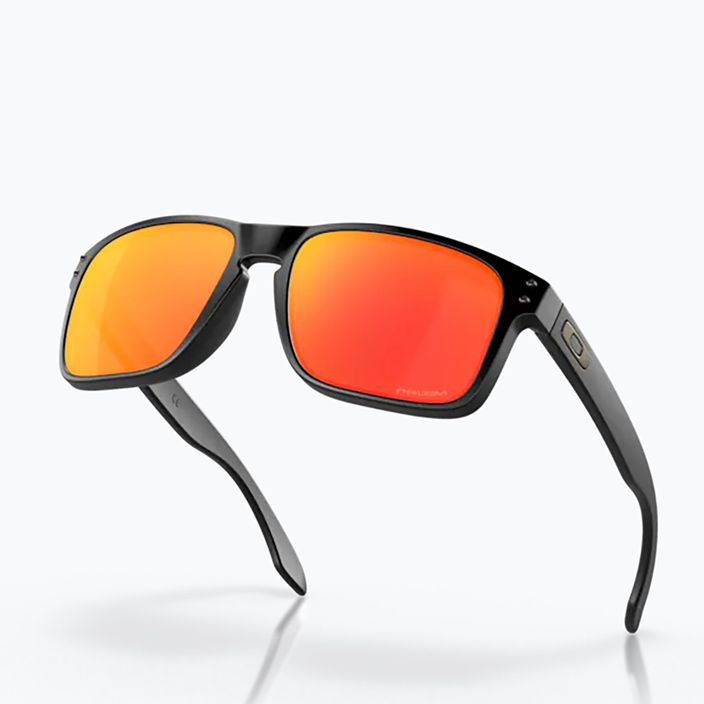 Okulary przeciwsłoneczne Oakley Holbrook matte black/prizm ruby 9