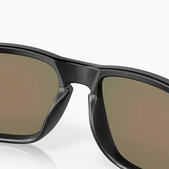 Okulary przeciwsłoneczne Oakley Holbrook matte black/prizm ruby 12