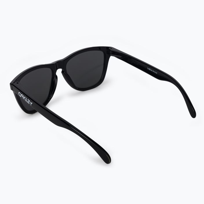 Okulary przeciwsłoneczne Oakley Frogskins polished black/prizm black 2