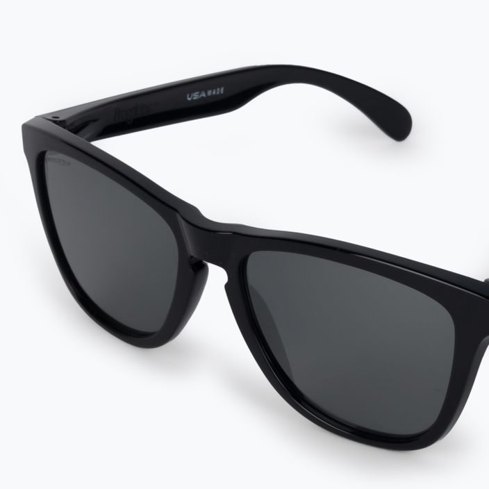 Okulary przeciwsłoneczne Oakley Frogskins polished black/prizm black 5