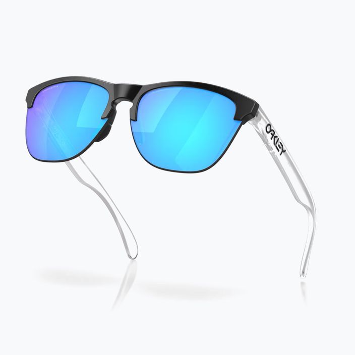 Okulary przeciwsłoneczne Oakley Frogskins Lite matte black/prizm sapphire 10