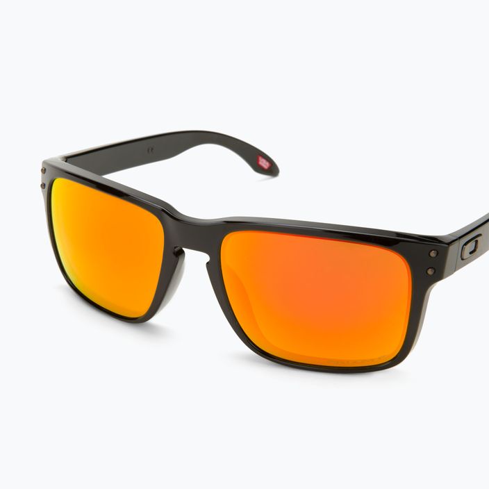 Okulary przeciwsłoneczne Oakley Holbrook polished black/prizm ruby polarized 5