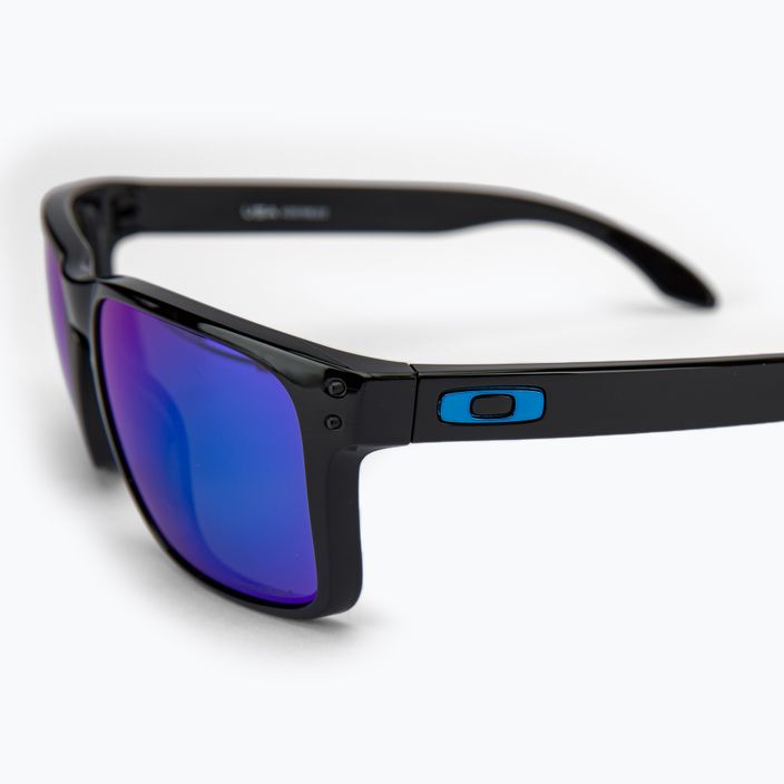 Okulary przeciwsłoneczne Oakley Holbrook XL czarno-niebieskie 0OO9417 3