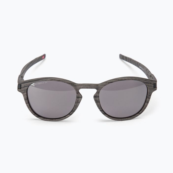 Okulary przeciwsłoneczne Oakley Latch woodgrain/prizm black polarized 5