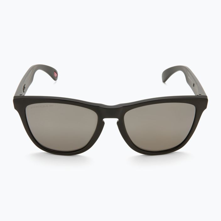 Okulary przeciwsłoneczne Oakley Frogskins matte black/prizm black polarized 3