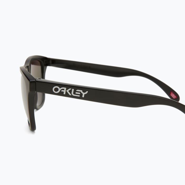 Okulary przeciwsłoneczne Oakley Frogskins matte black/prizm black polarized 4