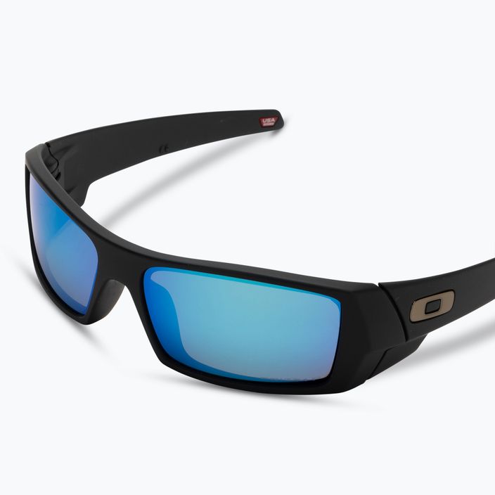 Okulary przeciwsłoneczne Oakley Gascan matte black/prizm sapphire polarized 5