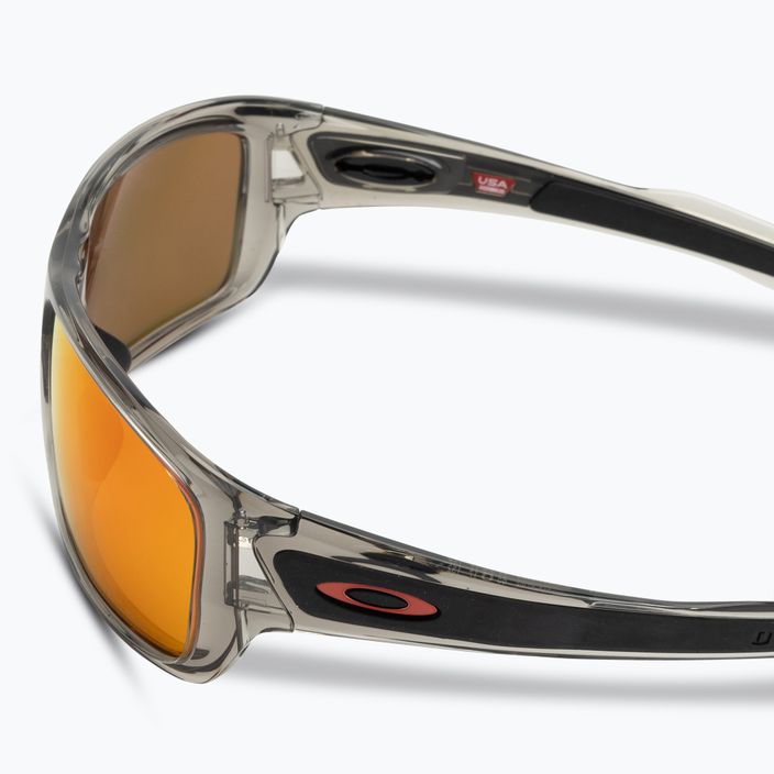 Okulary przeciwsłoneczne Oakley Turbine grey ink/prizm ruby polarized 4