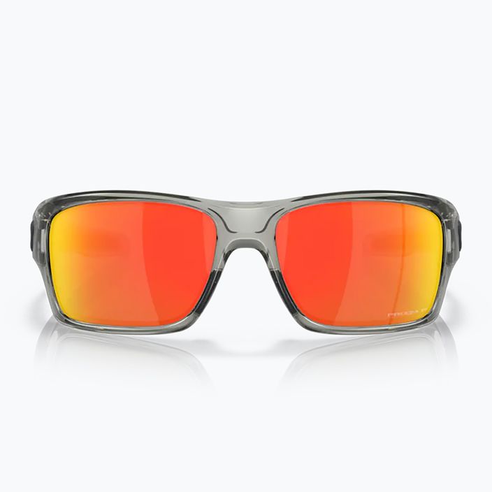 Okulary przeciwsłoneczne Oakley Turbine grey ink/prizm ruby polarized 7