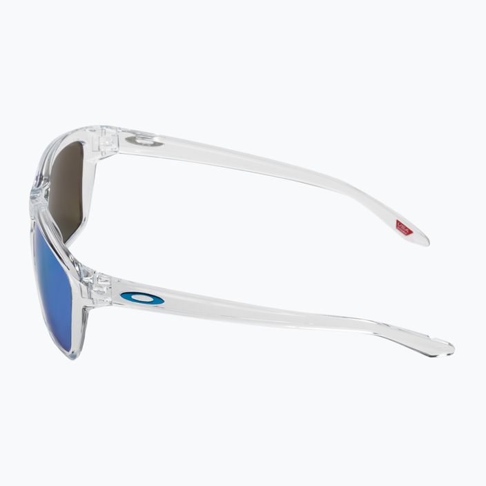 Okulary przeciwsłoneczne Oakley Sylas polished clear/prizm sapphire 4