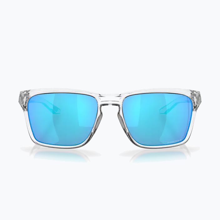 Okulary przeciwsłoneczne Oakley Sylas polished clear/prizm sapphire 7