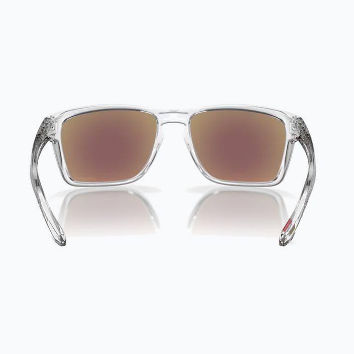 Okulary przeciwsłoneczne Oakley Sylas polished clear/prizm sapphire 9