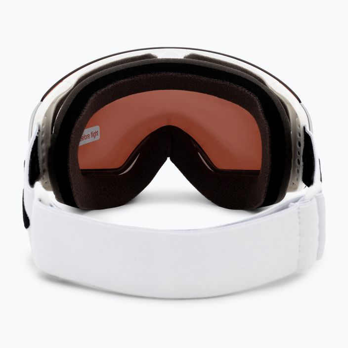 Gogle narciarskie Oakley Flight Deck M matte white/prizm snow sapphire iridium 3