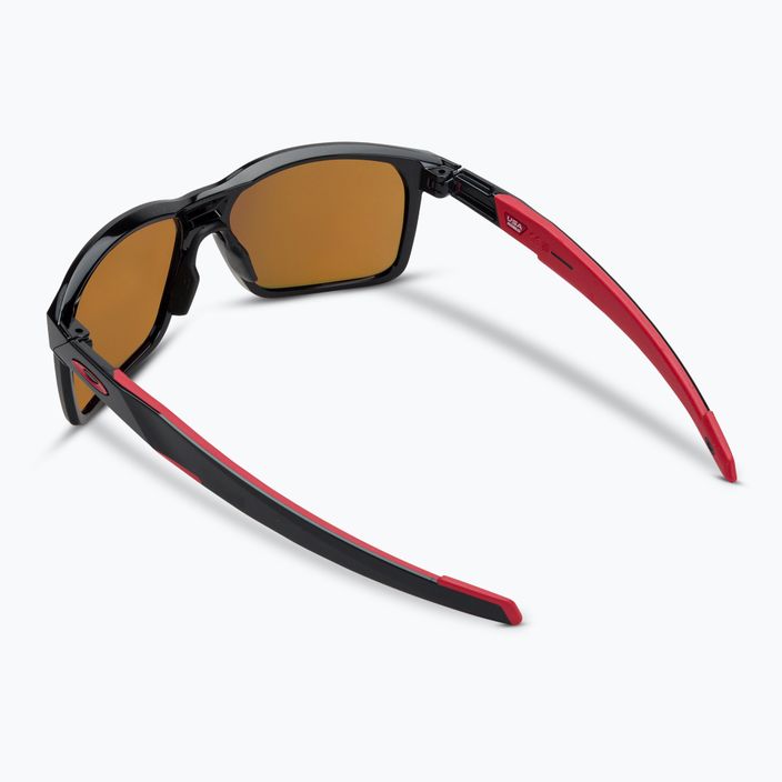 Okulary przeciwsłoneczne Oakley Portal X polished black/prizm ruby polarized 2