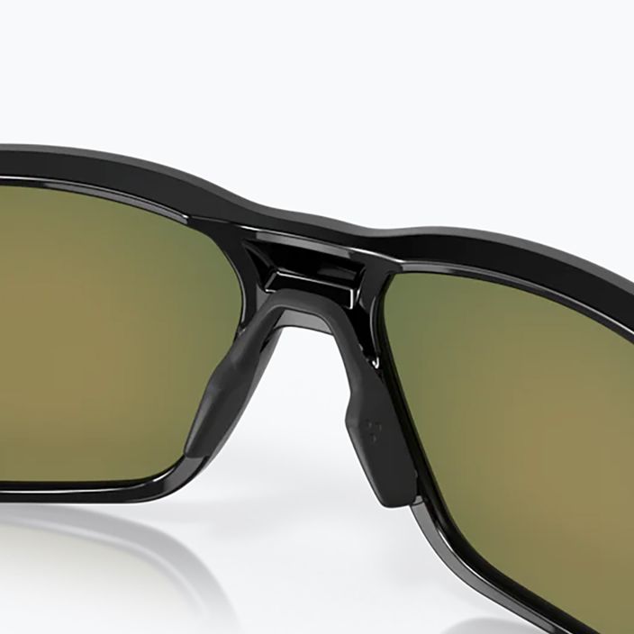 Okulary przeciwsłoneczne Oakley Portal X polished black/prizm ruby polarized 12