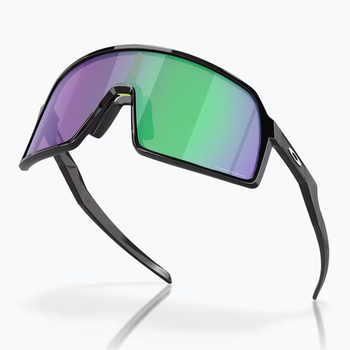 Okulary przeciwsłoneczne Oakley Sutro S polished black/prizm jade 4