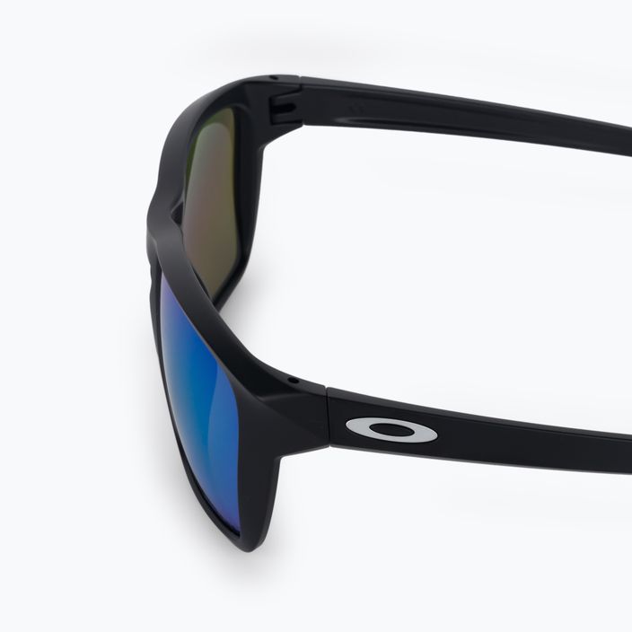 Okulary przeciwsłoneczne Oakley Sylas matte black/prizm sapphire polar 4