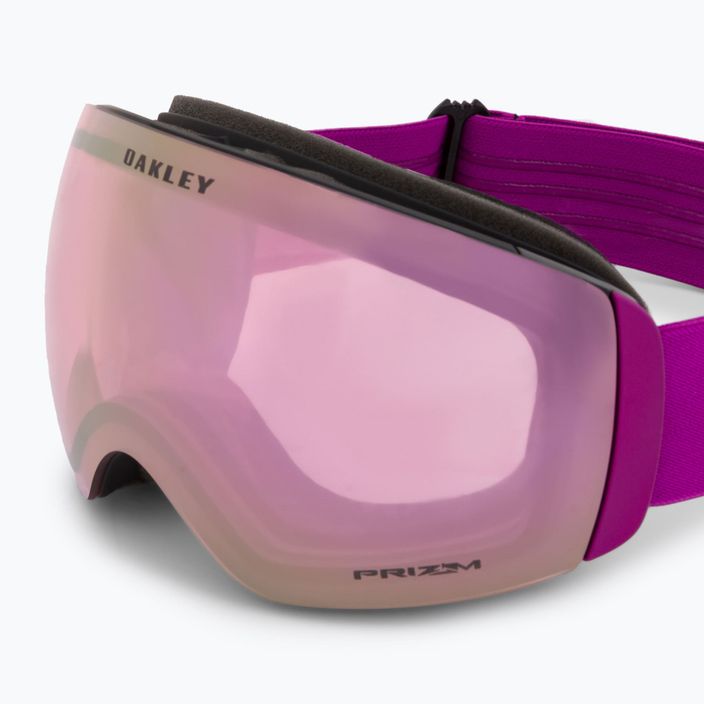 Gogle narciarskie Oakley Flight Deck M matte ultra purple/prizm snow hi pink irridium 5