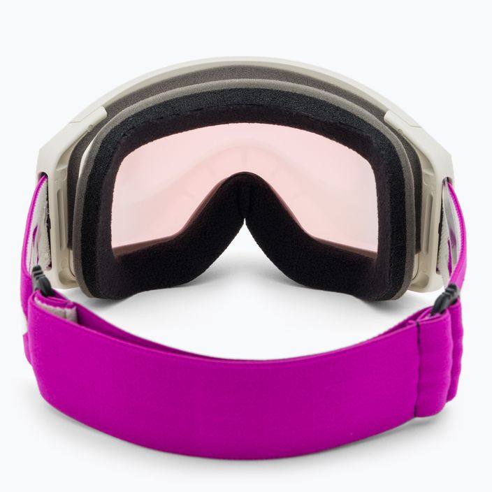 Gogle narciarskie Oakley Flight Tracker M matte ultra purple/prizm snow hi pink irridium 3