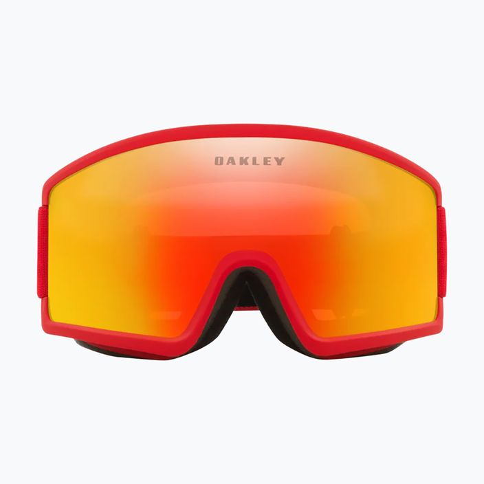 Gogle narciarskie Oakley Target Line L redline/fire iridium 6