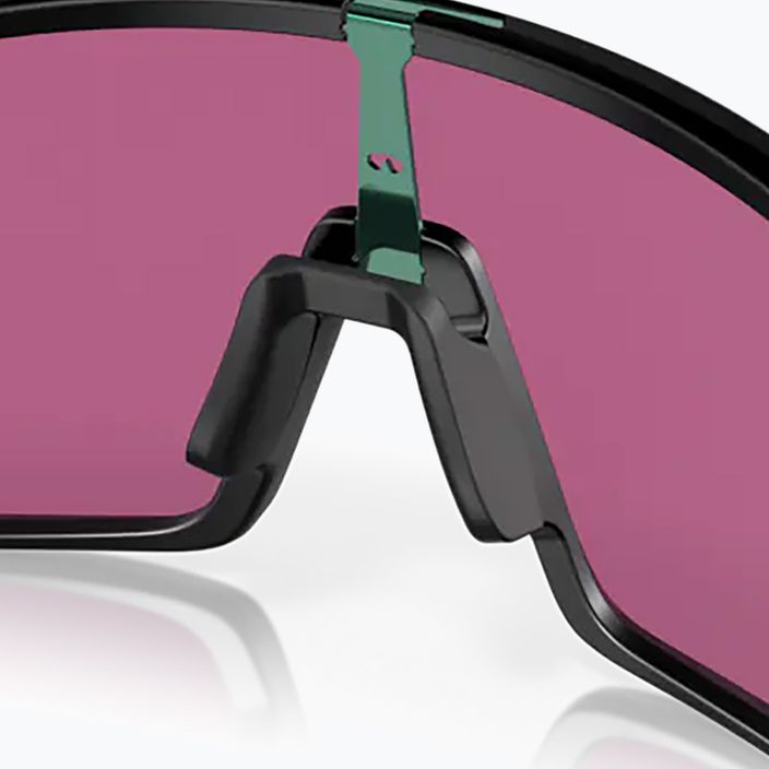 Okulary przeciwsłoneczne Oakley Sutro matte black/prizm road jade 11