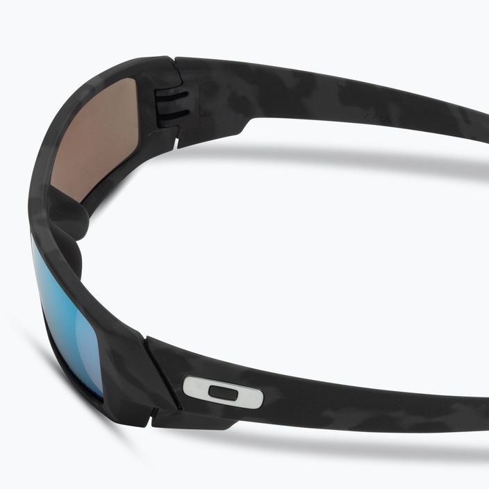 Okulary przeciwsłoneczne Oakley Gascan matte black camo/prizm deep water polarized 4