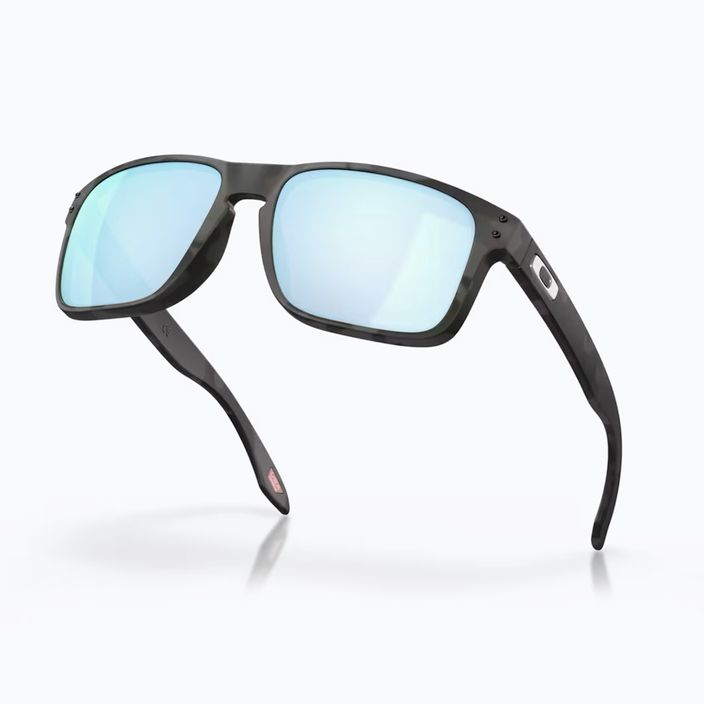 Okulary przeciwsłoneczne Oakley Holbrook matte black/prizm deep water polar 4